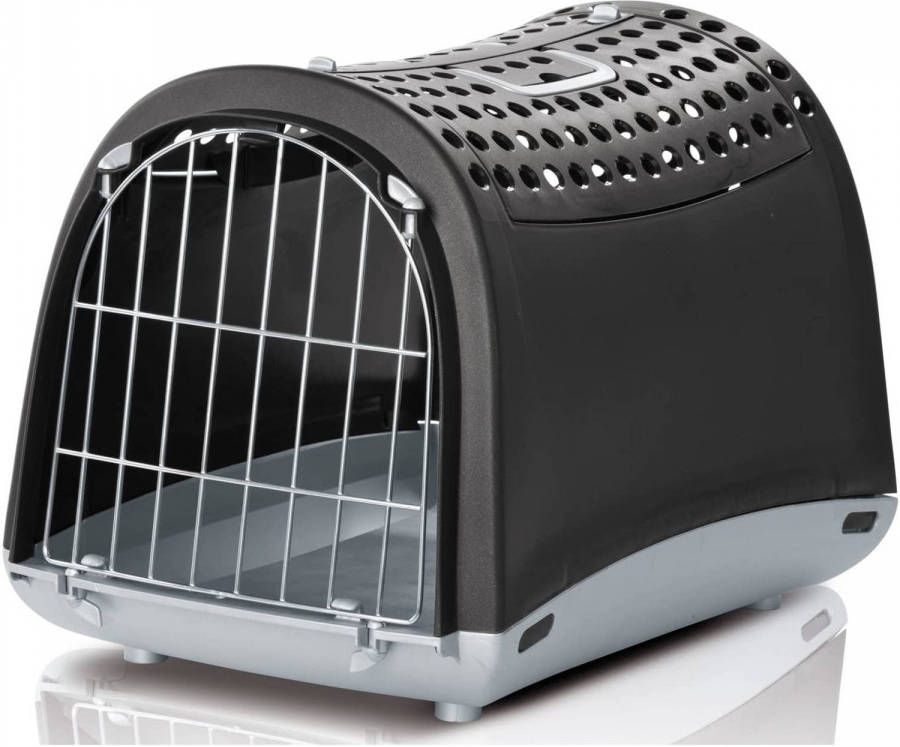 Dobeno Imac Transportbox Linus Cabrio Katten 50 X 32 Cm Antraciet