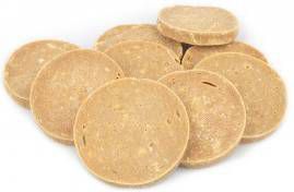 Brekz Snacks Pure Meat Coins Zalm 5 x 200 gr(1x Lam, 1x Beef, 1x Kalkoen, 1x Eend, 1x Zalm )