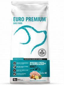 Euro Premium Grainfree Adult Sterilized+ Chicken & Potatoes hondenvoer 2 x 10 kg