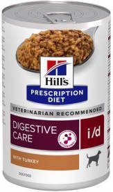 Hill&apos, s Prescription Diet I/D Digestive Care met kalkoen 360 g hondenvoer 2 trays(24 x 360 gr )