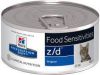 Hill&apos, s Prescription Diet Z/D Food Sensitivities nat kattenvoer blik 2 trays(48 x 156 gr ) online kopen