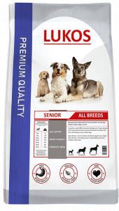 Lukos Senior premium hondenvoer 1 kg + 1 kg Gratis