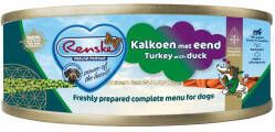 Renske kalkoen met eend hypoallergeen nat hondenvoer(blik 95 gr)2 x 24 stuks
