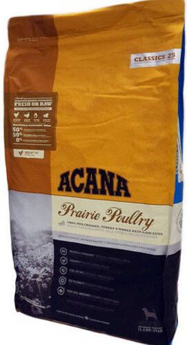 Acana Classics Prairie Poultry Kip&Kalkoen Hondenvoer 11.4 kg