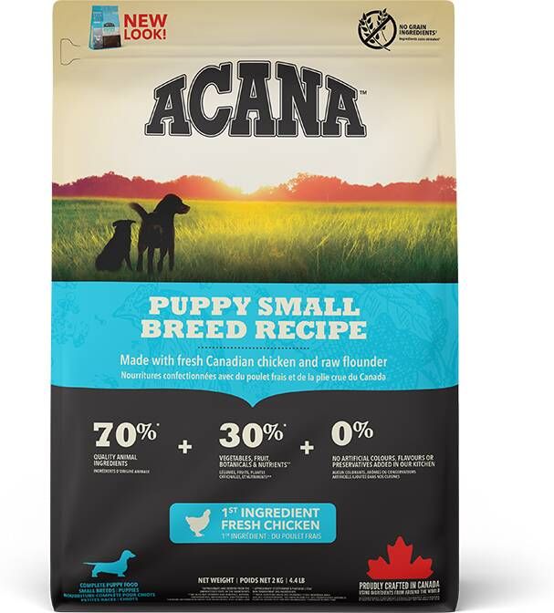 Acana Heritage Puppy Small Breed Kip&Kalkoen Hondenvoer 2 kg