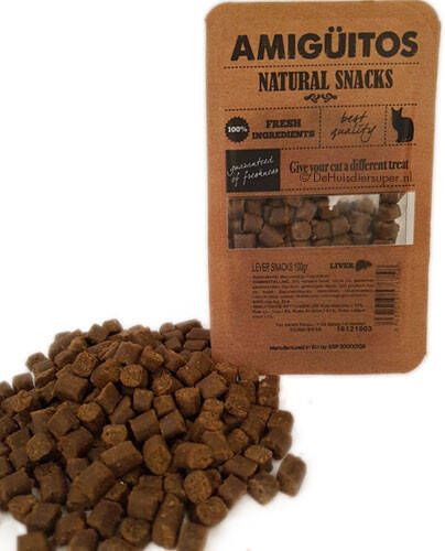 Amiguitos Cat Snack Liver Kattensnack 100 g
