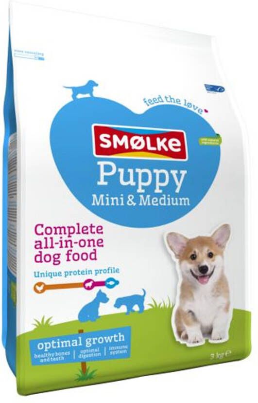 Smolke Smø, lke Puppy Mini Medium Pakket Puppypakket
