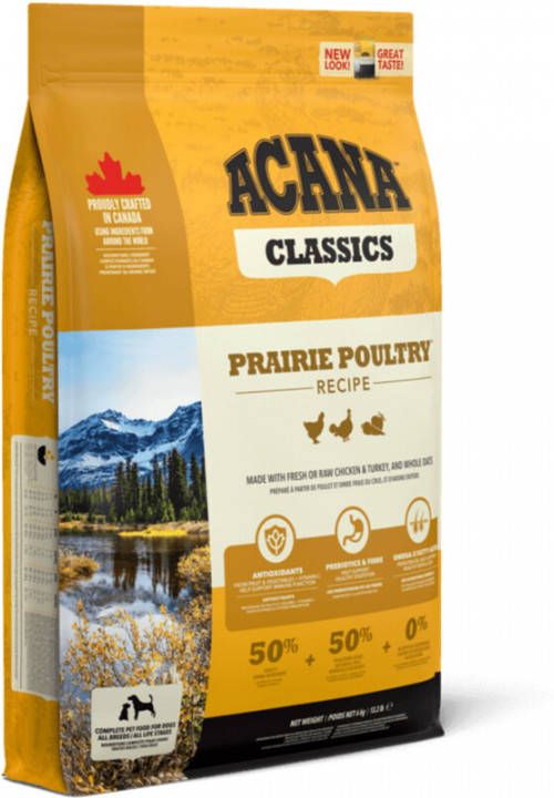 Acana Hondenvoer Classics Prairie Poultry 17 kg
