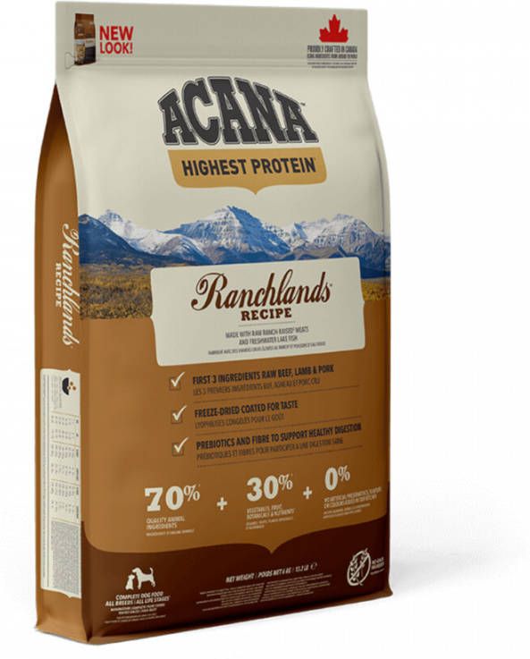Acana Hondenvoer Highest Protein Ranchland 2 kg