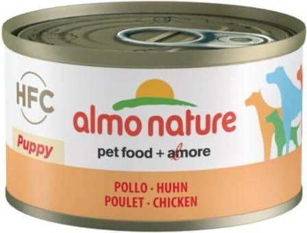 Almo Nature Blikje Hfc Puppy Hondenvoer Kip 95 g