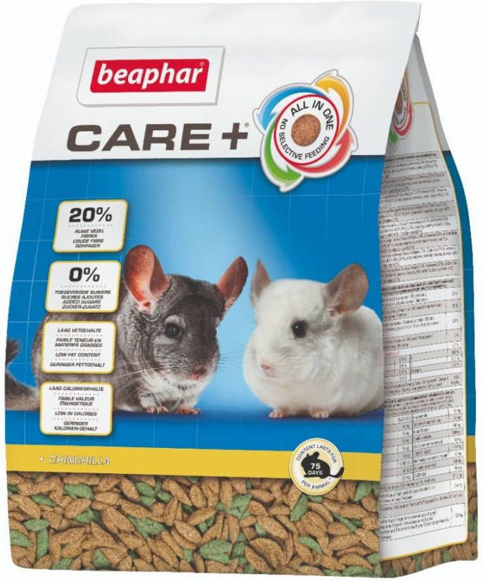 Beaphar Care Plus Chinchilla Chinchillavoer 1.5 kg