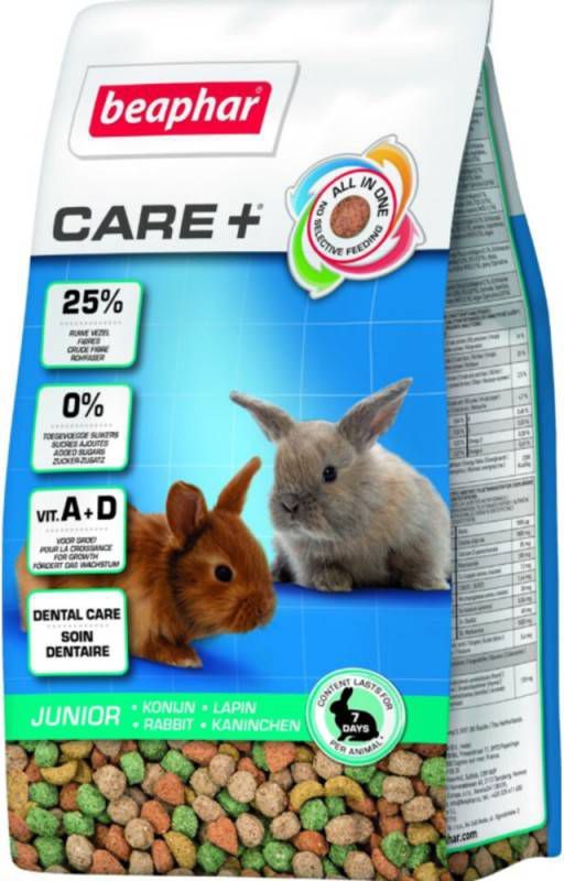 Beaphar Care Plus Konijn Junior Konijnenvoer 250 g