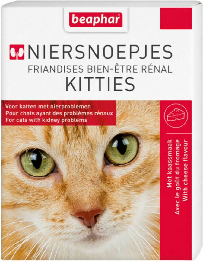 Beaphar Niersnoepjes Kattensnack Gevogelte 75 tab