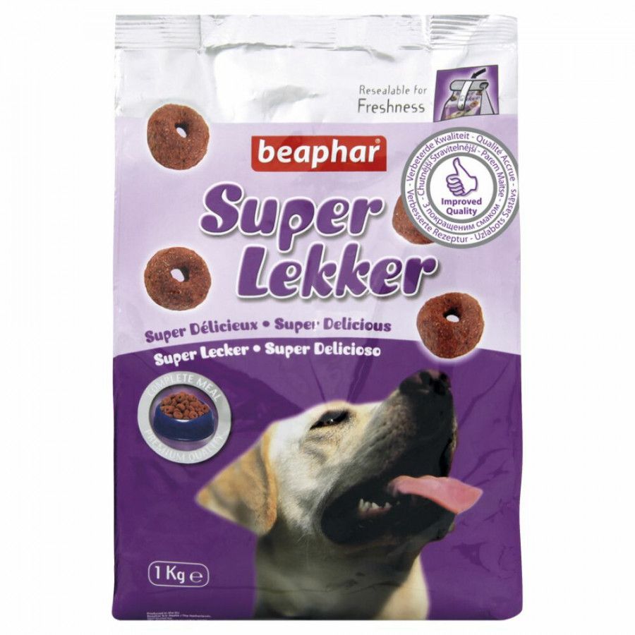 Beaphar Super Lekker Hond Hondensnacks Vlees 1 kg