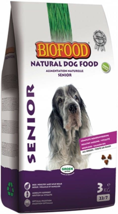 Biofood Senior Met Souplesse Hondenvoer 3 kg