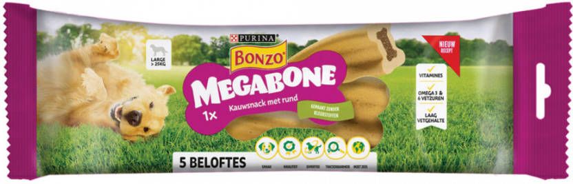 Bonzo Megabone Hondensnacks Large