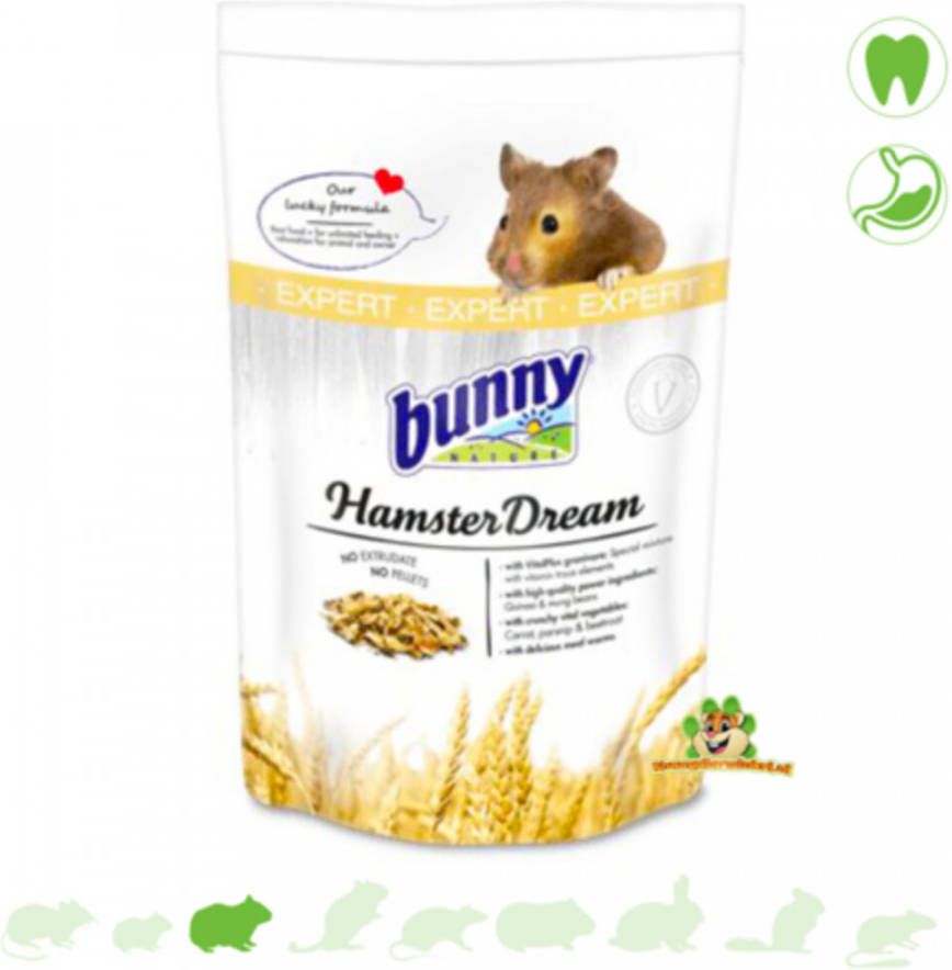 Bunny Nature Hamsterdroom Expert Hamstervoer 500 g