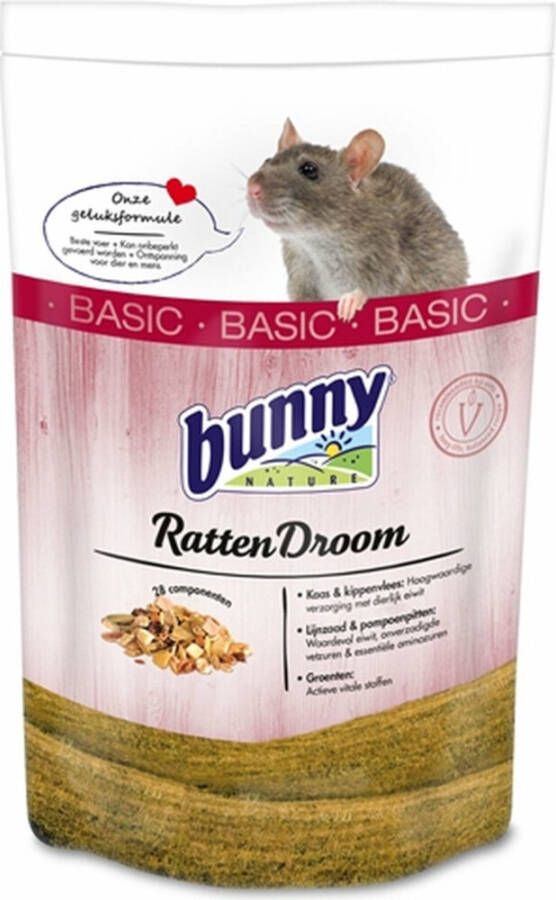 Bunny Nature Rattendroom Basic 500 g