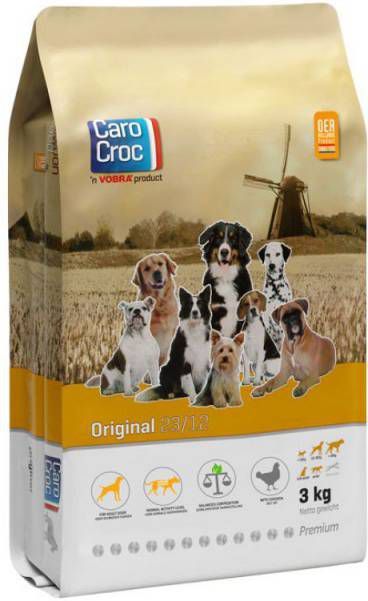 CaroCroc Original Vlees&Granen&Gevogelte Hondenvoer 15 kg