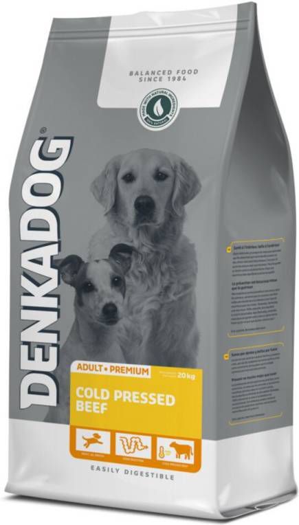 Denkadog Cold Pressed Energy Rund&Kip Hondenvoer 20 kg