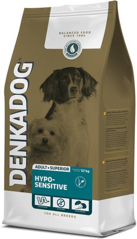 Denkadog Superior Hypo Sensitive Groente Hondenvoer 12.5 kg