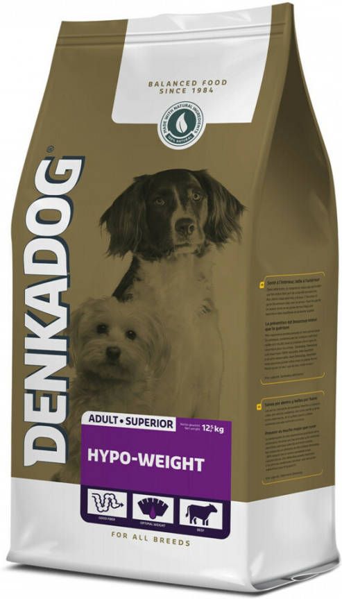 Denkadog Superior Hypo Weight Rund&Kip Hondenvoer 2.5 kg