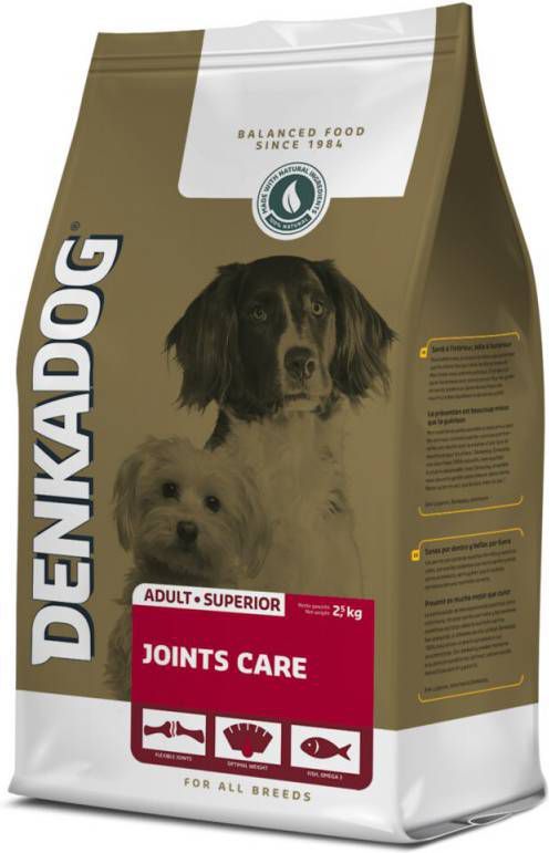 Denkadog Superior Joints Care Kip&Vis&Kruidenmix Hondenvoer 2.5 kg Volwassen Honden