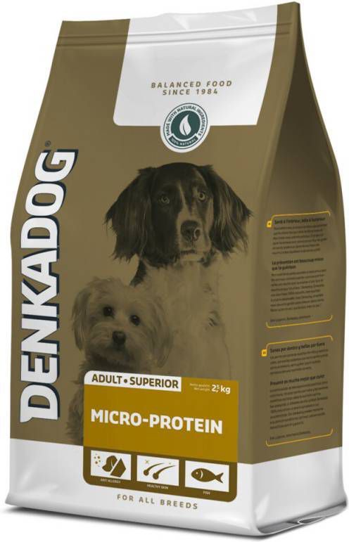 Denkadog Superior Micro Protein Vis Hondenvoer 2.5 kg
