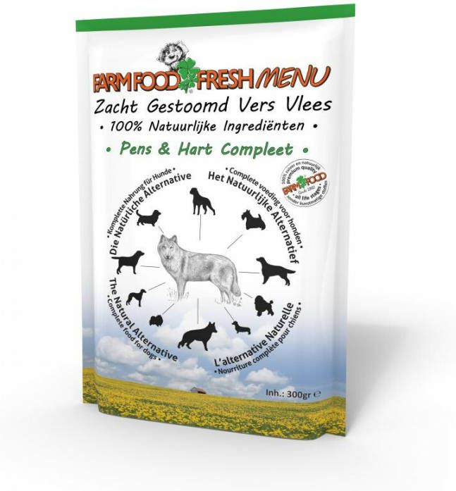 Farm Food Fresh Menu 300 g Hondenvoer Pens&Hart