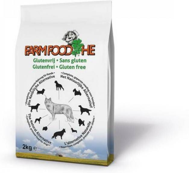 Farm Food Glutenvrij Standaard Rund Hondenvoer 2 kg