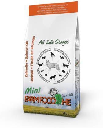 Farm Food HE Mini met Schotse zalmolie hondenvoer 2 x 12 kg + Gratis Fresh Menu Rundvlees natvoer