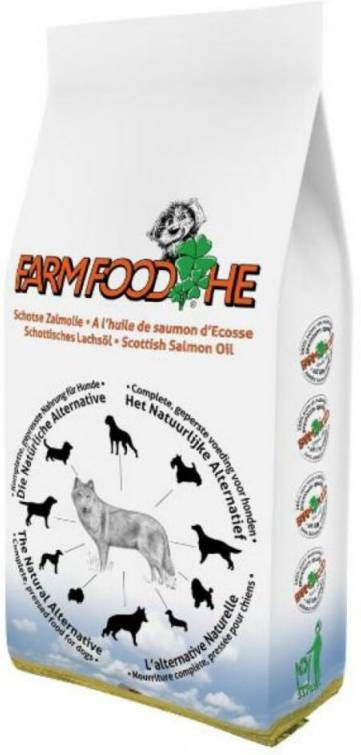 Farm Food Zalmolie Standaard Zalm Hondenvoer 12 kg
