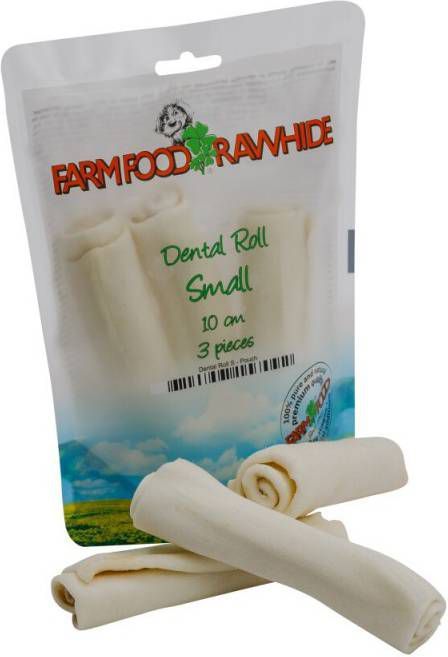 Farm Food Rawhide Dental Roll Rund Hondensnacks 40 g