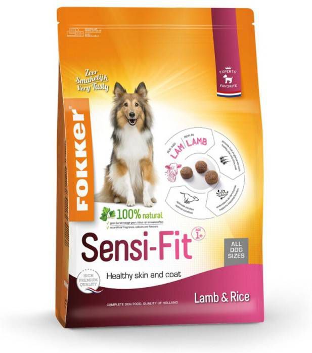 Fokker Press Fit hondenvoer 2 x 13 kg + gratis Fokker Meat Roll 800 gram