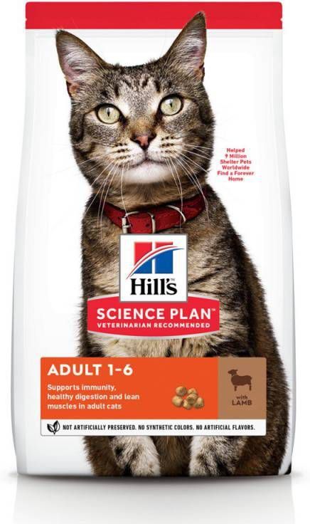 Hill's Science Plan Kattenvoer Adult Lam 1, 5 kg