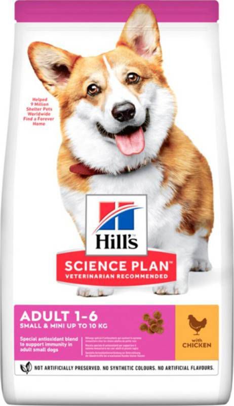 Hill's Science Plan Hondenvoer Adult Small&amp, Mini Kip 3 kg