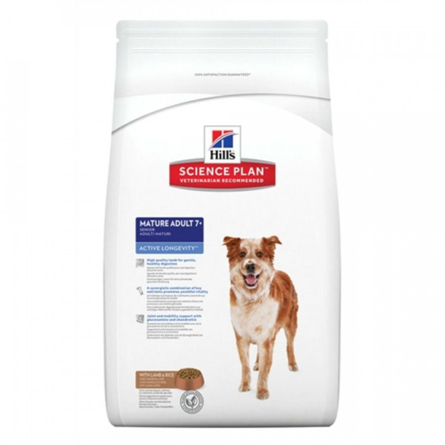 Hill's Science Plan Hondenvoer Mature Adult Medium Lam Rijst 12 kg