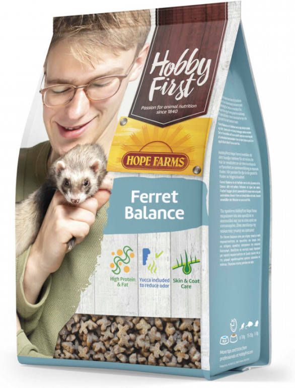 HobbyFirst Hope Farms Ferret Balance Frettenvoer 1.5 kg