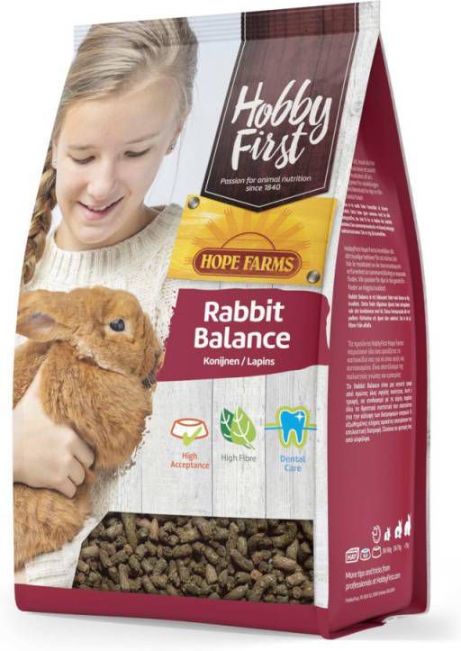 HobbyFirst Hope Farms Rabbit Balance Konijnenvoer 1.5 kg