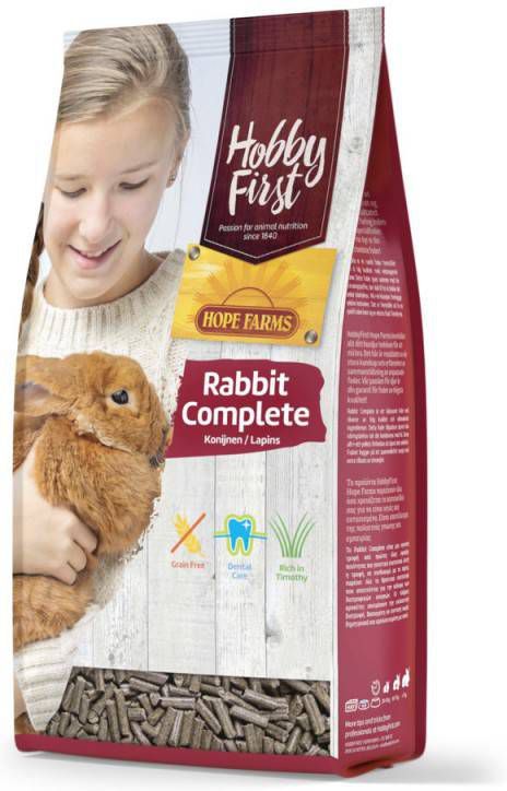 HobbyFirst Hope Farms Rabbit Complete Konijnenvoer 1.5 kg