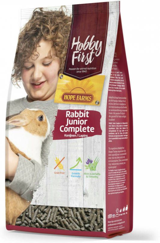 HobbyFirst Hope Farms Rabbit Junior Complete Konijnenvoer 1.5 kg