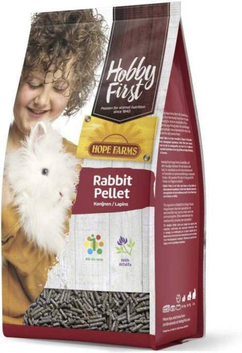 HobbyFirst Hope Farms Rabbit Pellet Konijnenvoer 4 kg