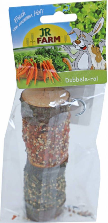JR Farm Dubbele Rol Ruwvoer 5 x 12 x 20 cm 160 g