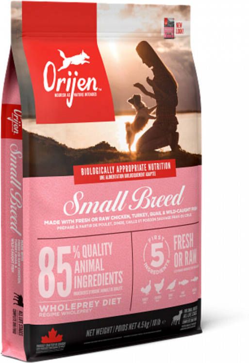 Orijen Hondenvoer Whole Prey Small Breed Dog 4, 5 kg