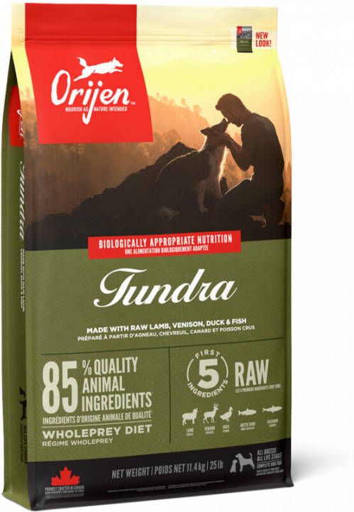 Orijen Hondenvoer Whole Prey Tundra 11, 4 kg