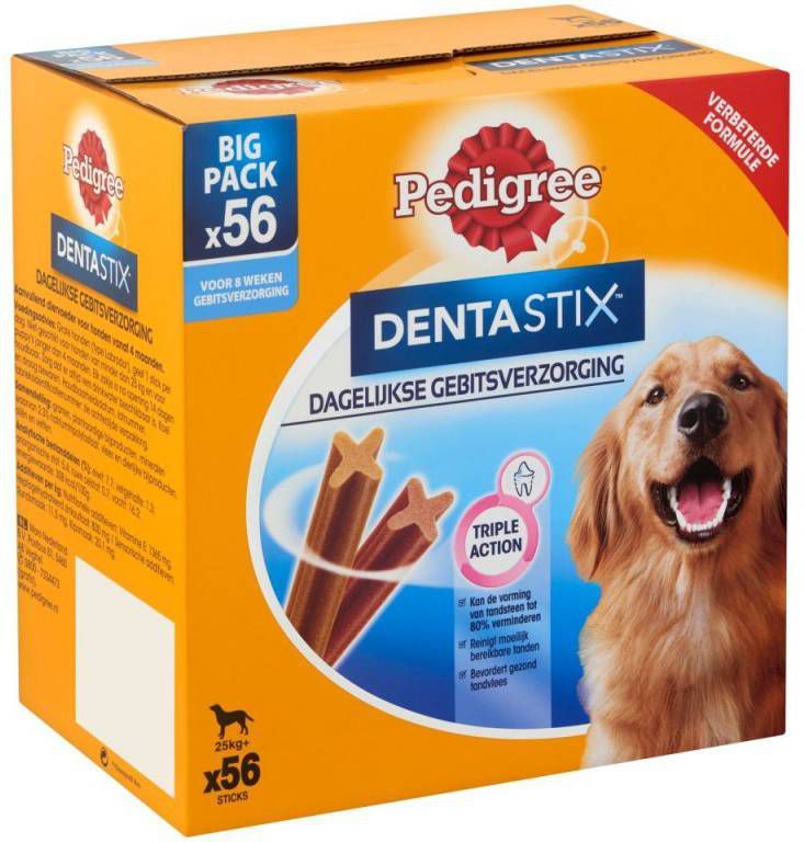 Pedigree Dentastix Multi Pack Hondensnacks Dental 2160 g 56 stuks