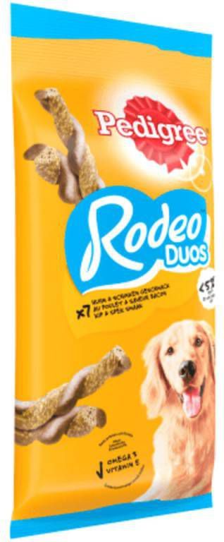 Pedigree Rodeo Duos met kip en speksmaak hondensnack(123 gr)10 x 123 gr