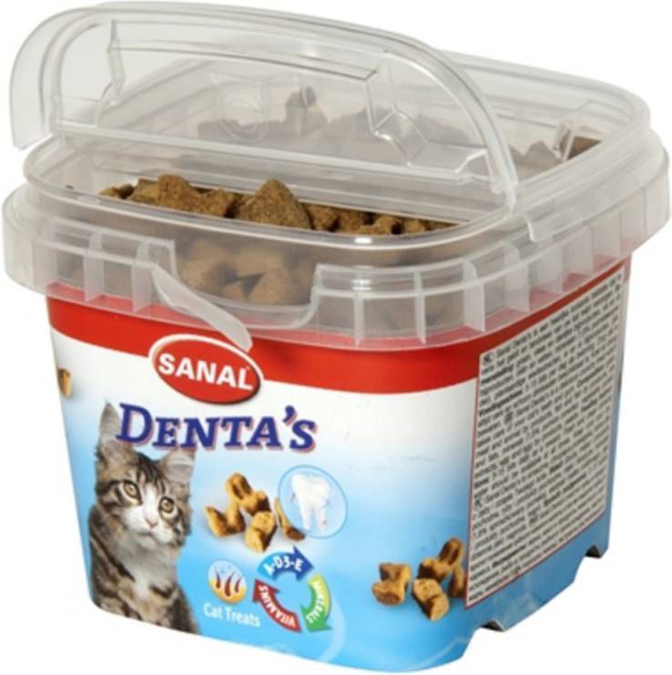 Sanal Denta&apos, s Cat Treats Kattensnack 75 g