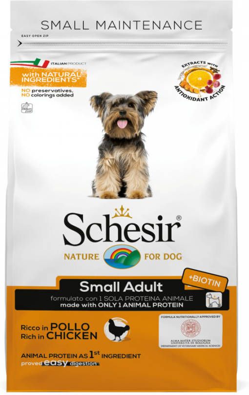 Schesir Small Maintenance Kip Hondenvoer 2 kg