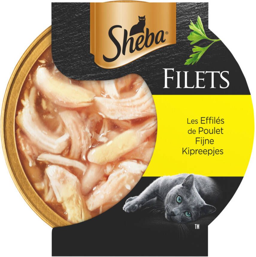 Sheba Filets In Saus 60 g Kattenvoer Kipfilet